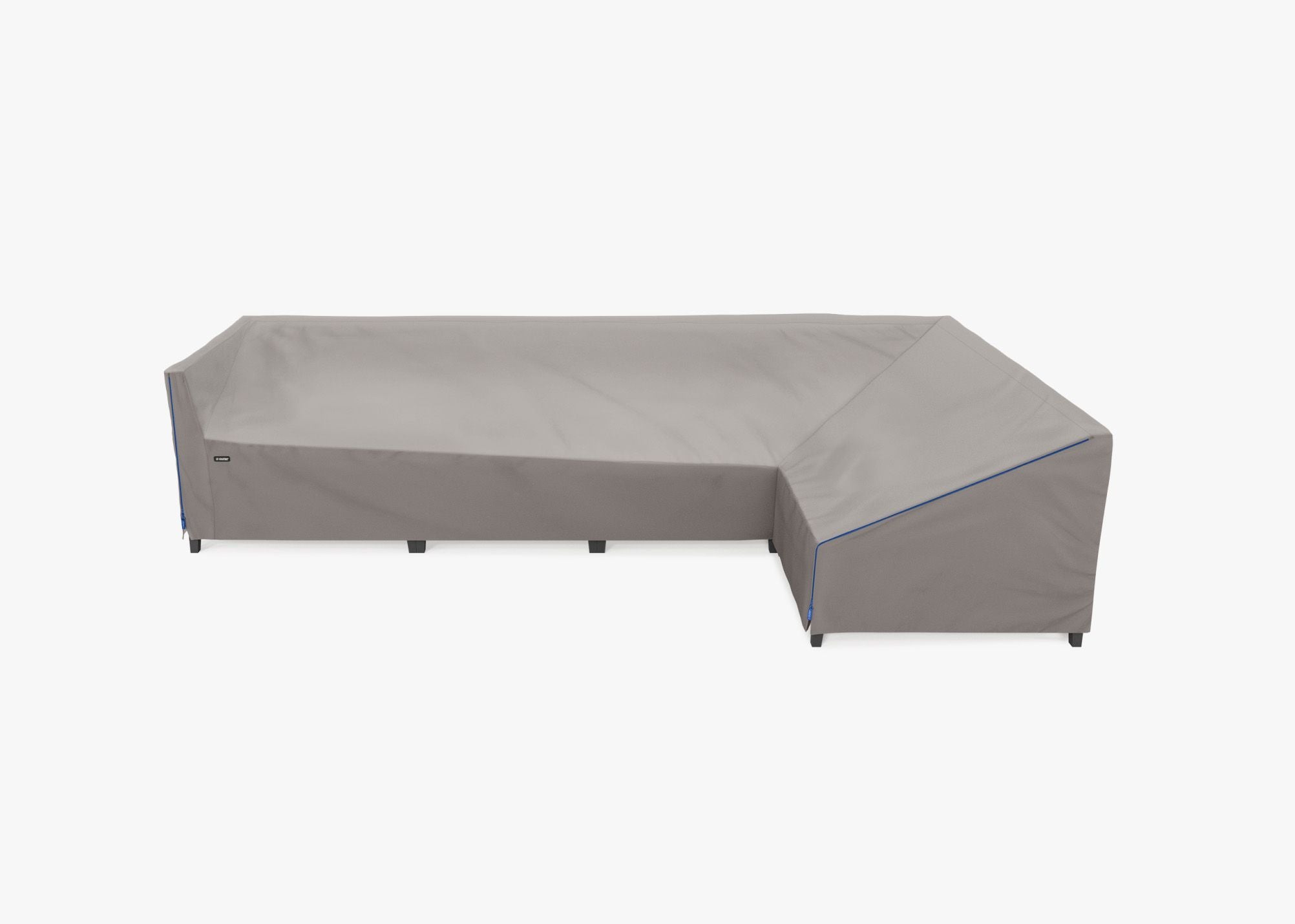 Cover for Aluminum L Sectional - 5 Seat - Left, front. Custom fit weather protection for your Outer outdoor furniture. #title_default title