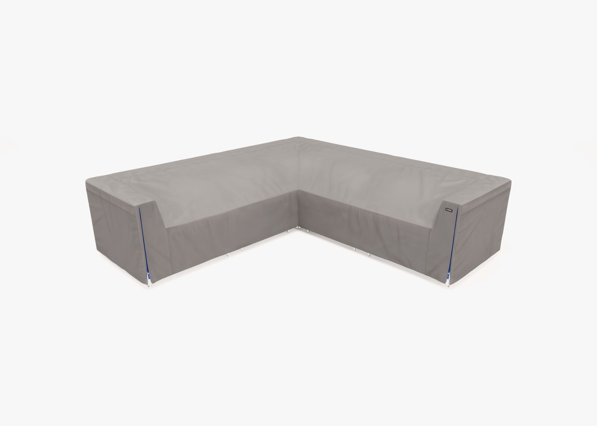 Cover for Wicker Corner Sectional - 5 Seat, front. Custom fit weather protection for your Outer outdoor furniture. #title_default title