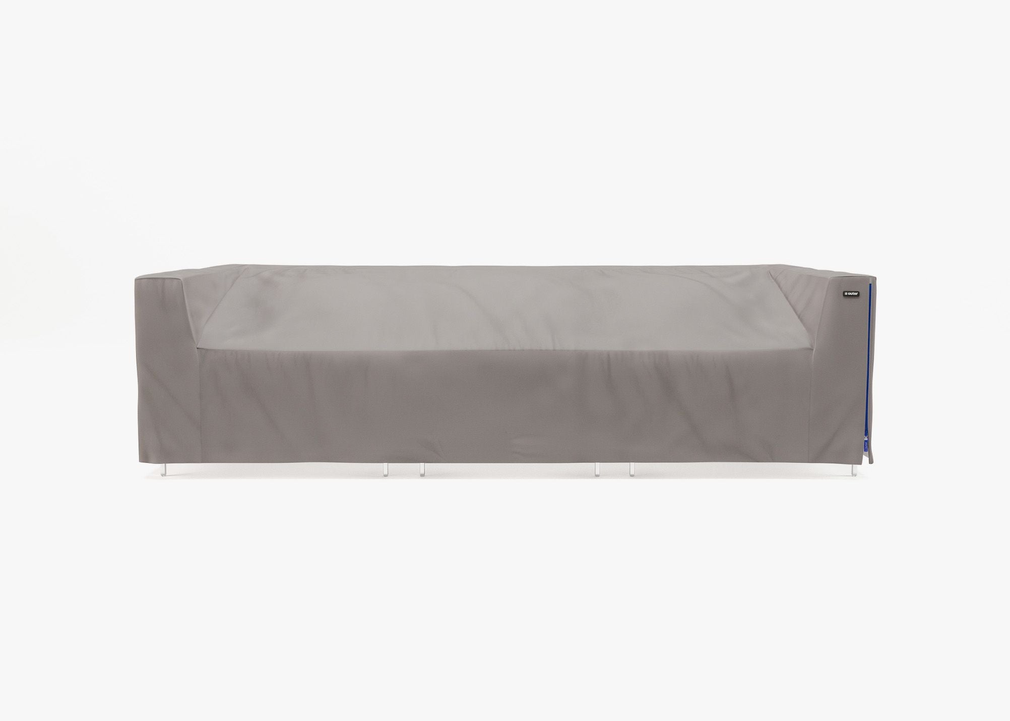 Cover for Wicker Sofa - 3 Seat, front. Custom fit weather protection for your Outer outdoor furniture. #title_default title