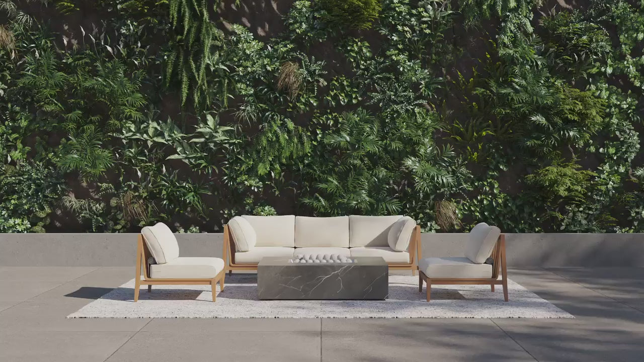 Infinitely modular outdoor sofa