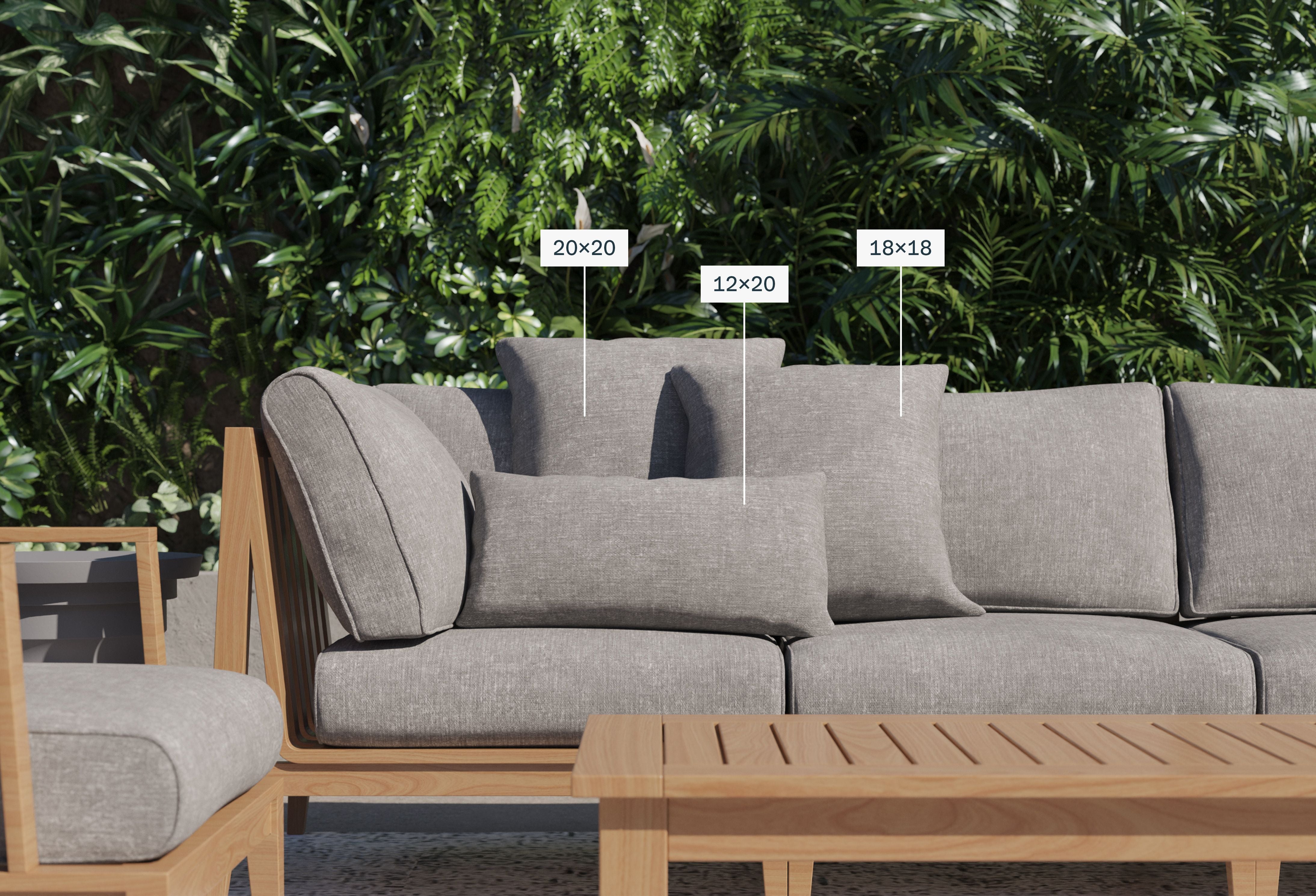 OuterWeave Outdoor Throw Pillow - 20 x 20