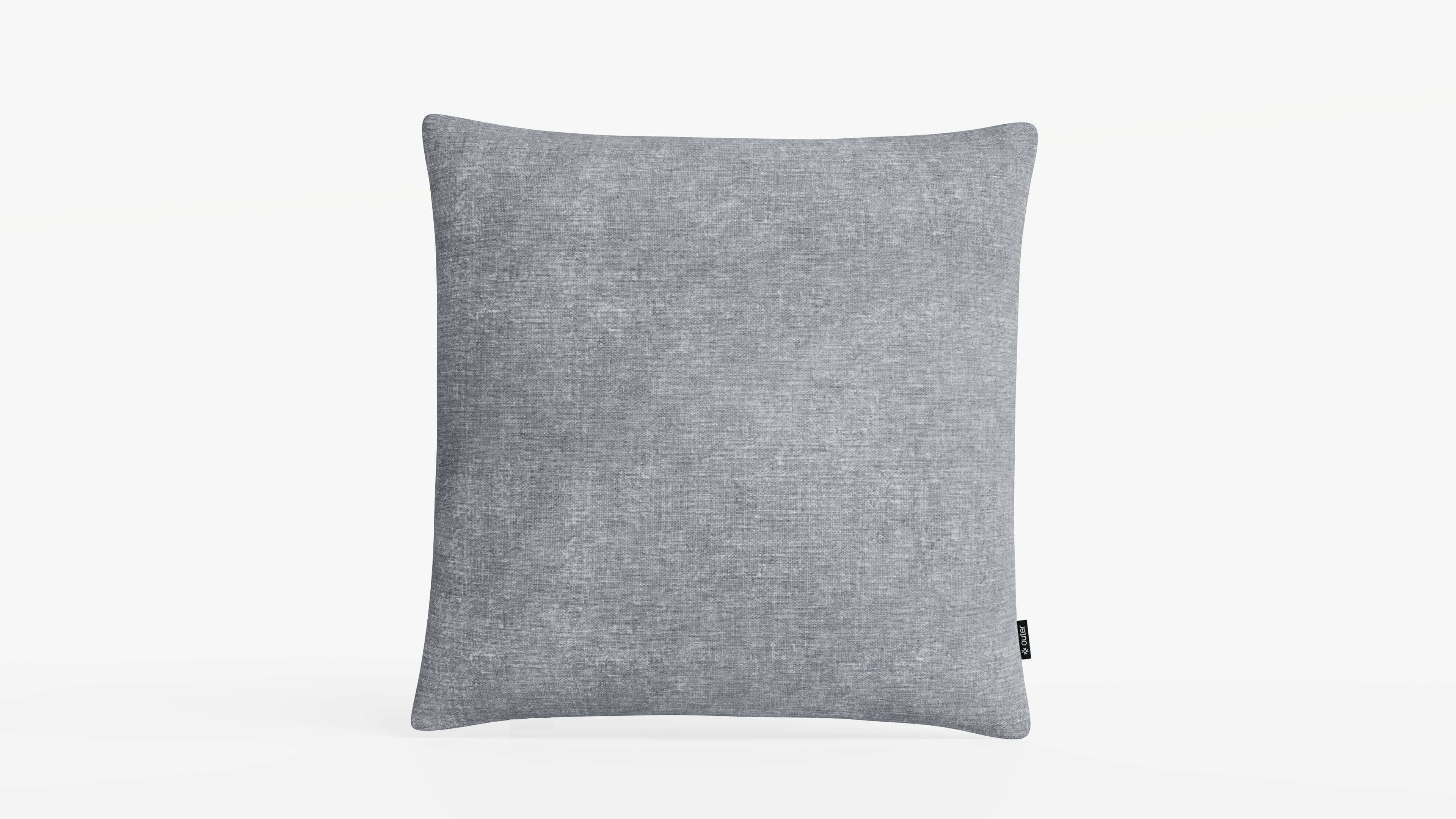 OuterWeave Outdoor Throw Pillow - 18 x 18 #color_pacific fog gray