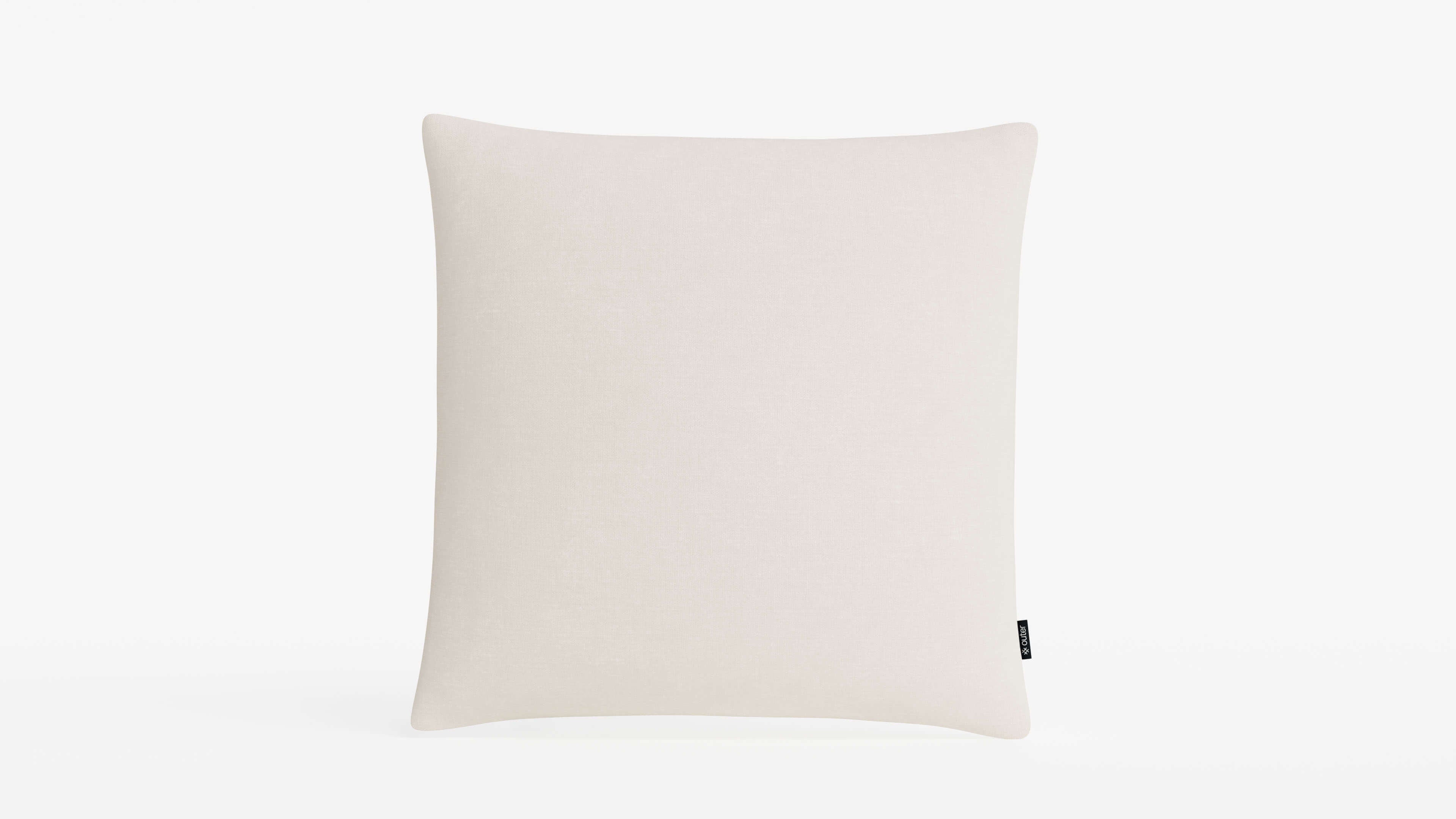 OuterWeave Outdoor Throw Pillow - 18 x 18 #color_palisades cream