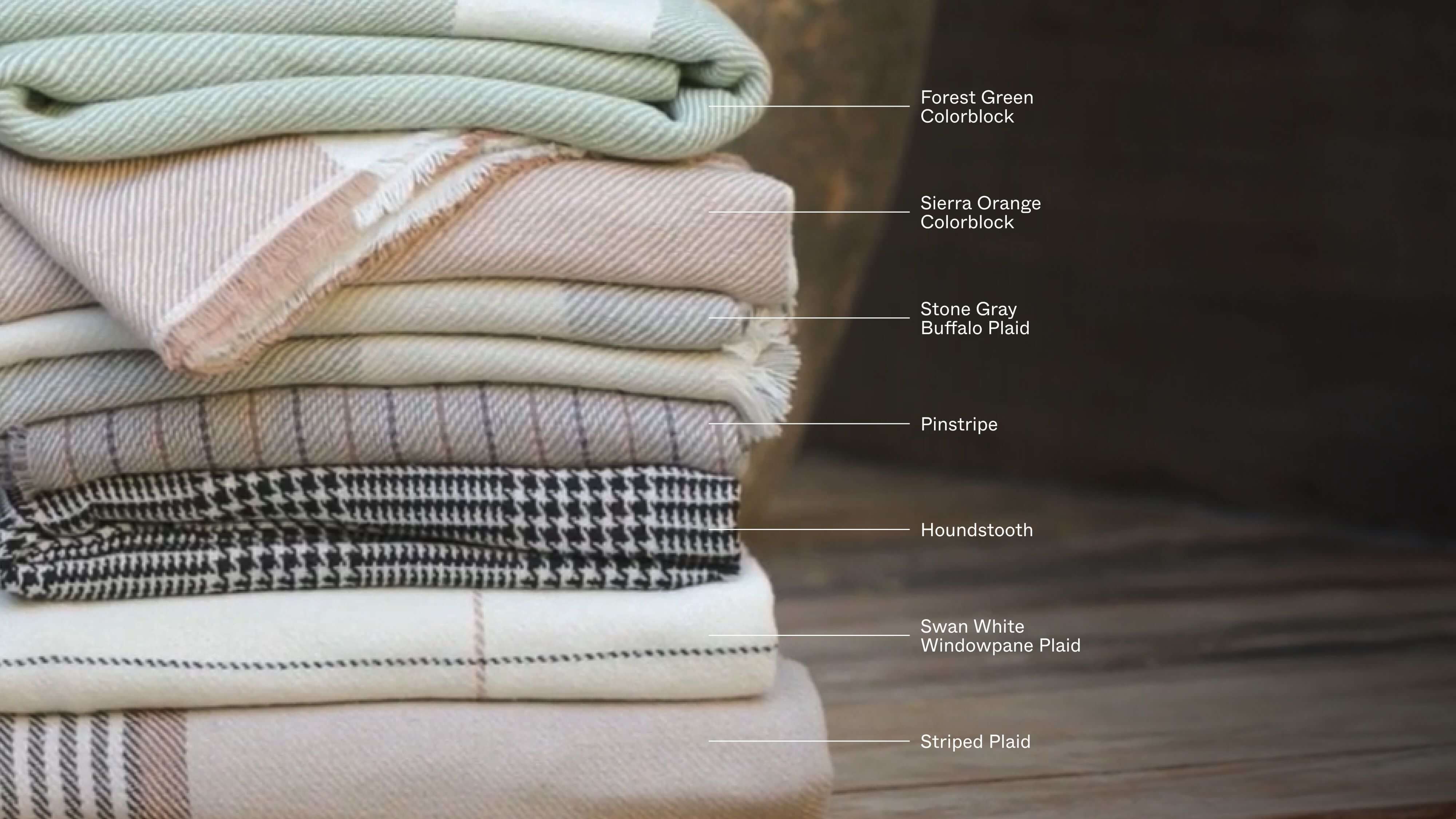 Outdoor Bug Shield Throw Blanket - Forest Green Colorblock