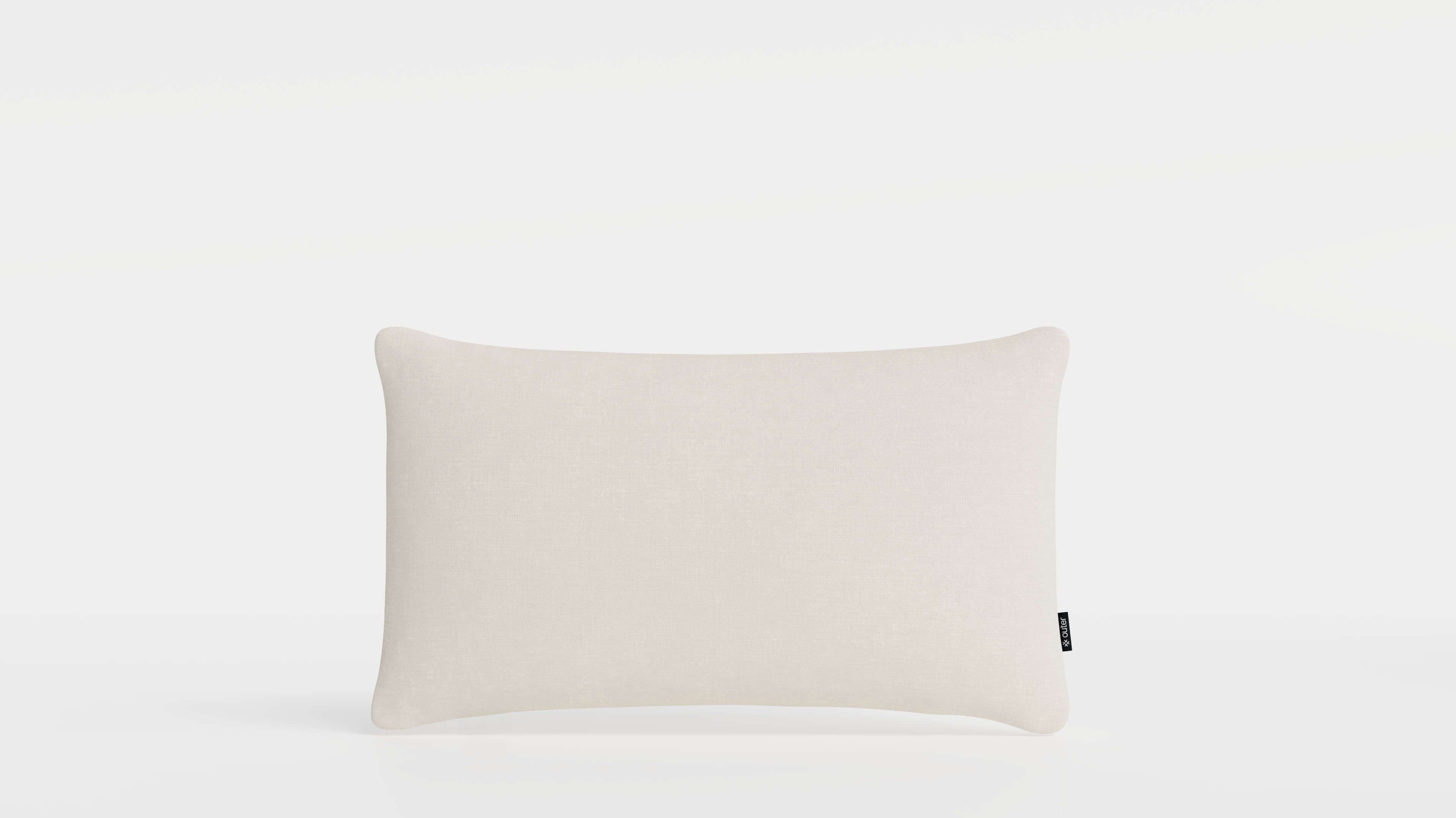OuterWeave Outdoor Throw Pillow - 12 x 20 #color_palisades cream